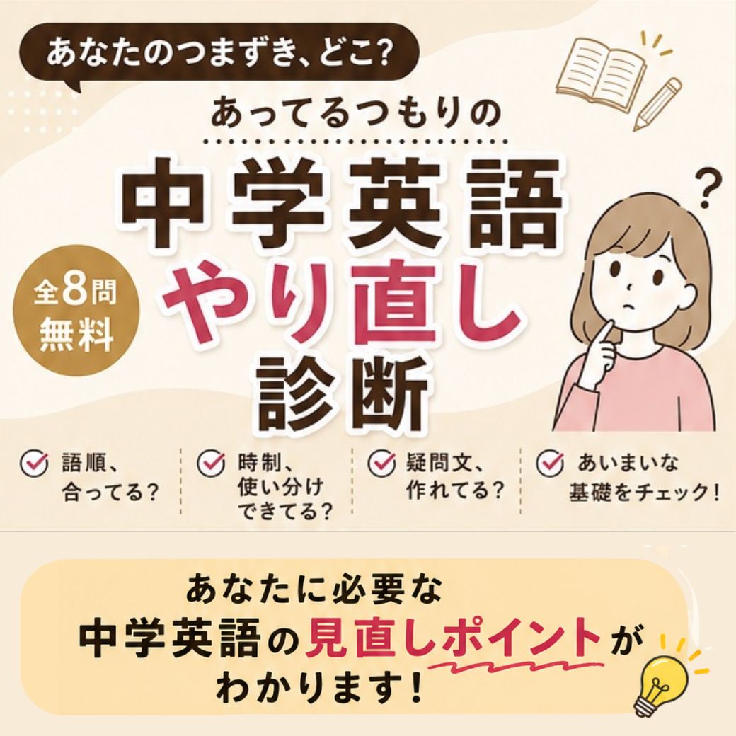 中学英語文法テスト